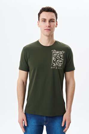 Arma Erkek Regular Fit Baskılı Süprem Bisiklet Yaka Tişört Y29344453602 