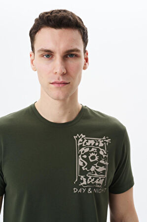 Arma Erkek Regular Fit Baskılı Süprem Bisiklet Yaka Tişört Y29344453602 