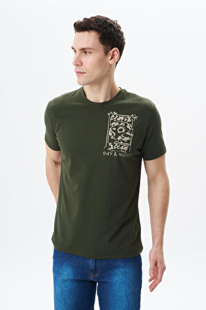 Arma Erkek Regular Fit Baskılı Süprem Bisiklet Yaka Tişört Y29344453602 