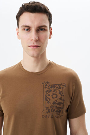 Arma Erkek Regular Fit Baskılı Süprem Bisiklet Yaka Tişört Y29344453602 