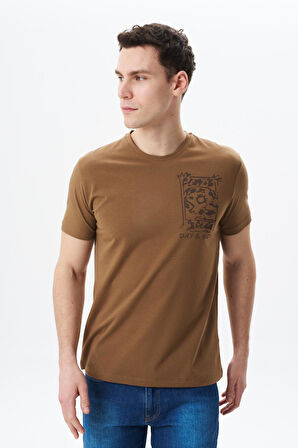 Arma Erkek Regular Fit Baskılı Süprem Bisiklet Yaka Tişört Y29344453602 