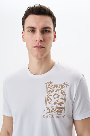 Arma Erkek Regular Fit Baskılı Süprem Bisiklet Yaka Tişört Y29344453602 