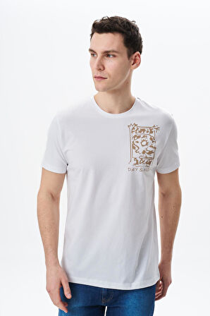 Arma Erkek Regular Fit Baskılı Süprem Bisiklet Yaka Tişört Y29344453602 