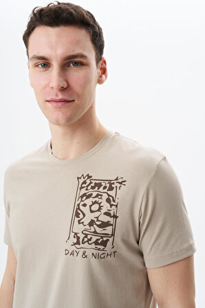 Arma Erkek Regular Fit Baskılı Süprem Bisiklet Yaka Tişört Y29344453602 