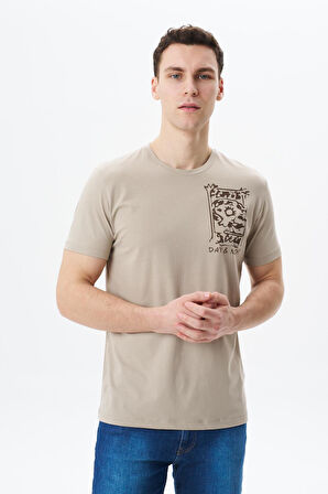 Arma Erkek Regular Fit Baskılı Süprem Bisiklet Yaka Tişört Y29344453602 