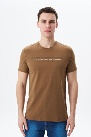 Arma Erkek Regular Fit Baskılı Süprem Bisiklet Yaka Tişört Y29344453302 