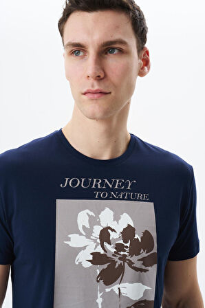 Arma Erkek Regular Fit Baskılı Süprem Bisiklet Yaka Tişört Y29344453202 