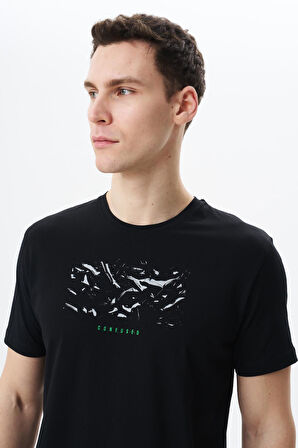 Arma Erkek Regular Fit Baskılı Süprem Bisiklet Yaka Tişört Y29344453902 