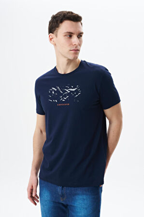 Arma Erkek Regular Fit Baskılı Süprem Bisiklet Yaka Tişört Y29344453902 