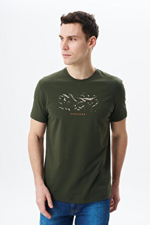 Arma Erkek Regular Fit Baskılı Süprem Bisiklet Yaka Tişört Y29344453902 