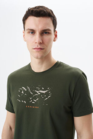 Arma Erkek Regular Fit Baskılı Süprem Bisiklet Yaka Tişört Y29344453902 