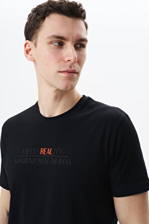 Arma Erkek Regular Fit Baskılı Süprem Bisiklet Yaka Tişört Y29344454002 