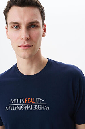 Arma Erkek Regular Fit Baskılı Süprem Bisiklet Yaka Tişört Y29344454002 