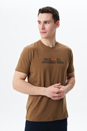 Arma Erkek Regular Fit Baskılı Süprem Bisiklet Yaka Tişört Y29344454002 