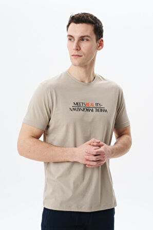 Arma Erkek Regular Fit Baskılı Süprem Bisiklet Yaka Tişört Y29344454002 