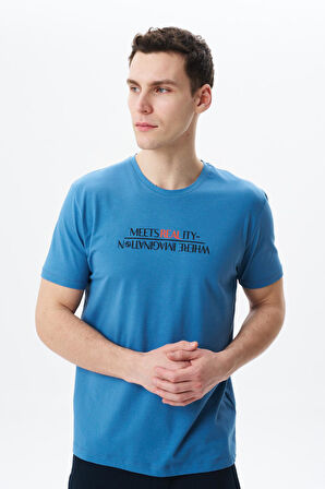 Arma Erkek Regular Fit Baskılı Süprem Bisiklet Yaka Tişört Y29344454002 