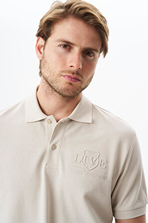 Arma Erkek Yazı Baskılı Regular Fit % 100 Pamuk Pike Polo Yaka Tişört Y29374355602 