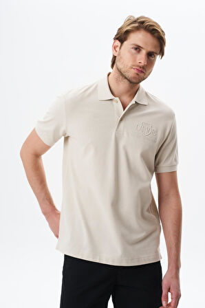 Arma Erkek Yazı Baskılı Regular Fit % 100 Pamuk Pike Polo Yaka Tişört Y29374355602 