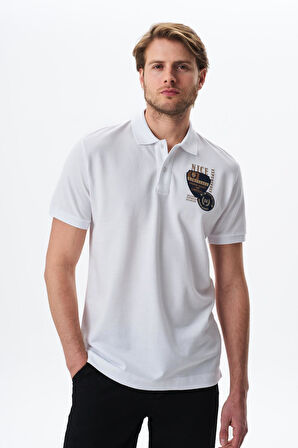 Arma Erkek Yazı Baskılı Regular Fit % 100 Pamuk Pike Polo Yaka Tişört Y29374355802 