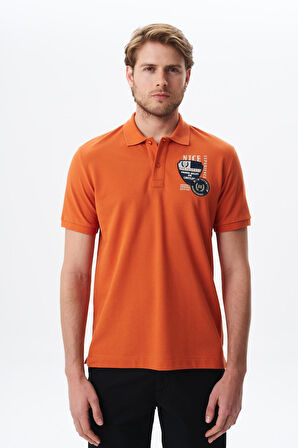 Arma Erkek Yazı Baskılı Regular Fit % 100 Pamuk Pike Polo Yaka Tişört Y29374355802 