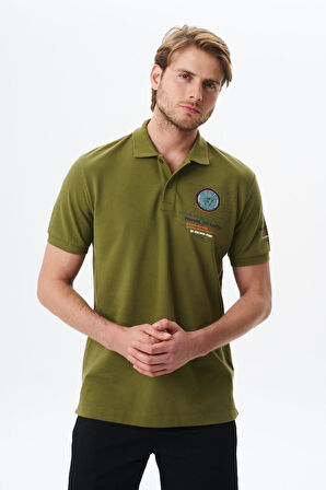 Arma Erkek Regular Fit Baskılı % 100 Pamuk Pike Polo Yaka Tişört Y29374355102 