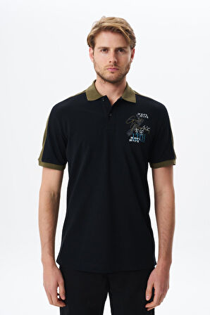 Arma Erkek Regular Fit Baskılı % 100 Pamuk Pike Polo Yaka Tişört Y29374356002 