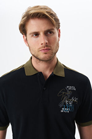 Arma Erkek Regular Fit Baskılı % 100 Pamuk Pike Polo Yaka Tişört Y29374356002 