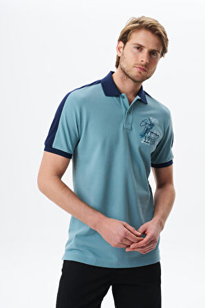 Arma Erkek Regular Fit Baskılı % 100 Pamuk Pike Polo Yaka Tişört Y29374356002 