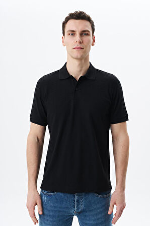 Arma Erkek Basic Regular Fit Jakarlı Süprem Polo Yaka Tişört Y29374356402 