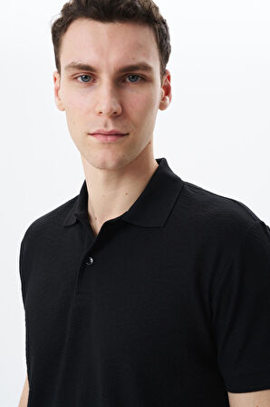 Arma Erkek Basic Regular Fit Jakarlı Süprem Polo Yaka Tişört Y29374356402 