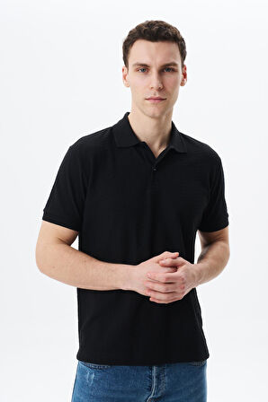 Arma Erkek Basic Regular Fit Jakarlı Süprem Polo Yaka Tişört Y29374356402 
