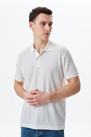 Arma Erkek Basic Regular Fit Jakarlı Süprem Polo Yaka Tişört Y29374356402 