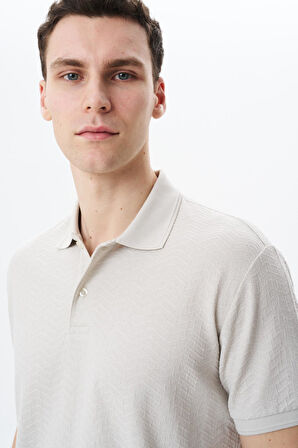 Arma Erkek Basic Regular Fit Jakarlı Süprem Polo Yaka Tişört Y29374356402 
