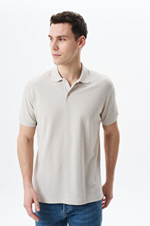 Arma Erkek Basic Regular Fit Jakarlı Süprem Polo Yaka Tişört Y29374356402 
