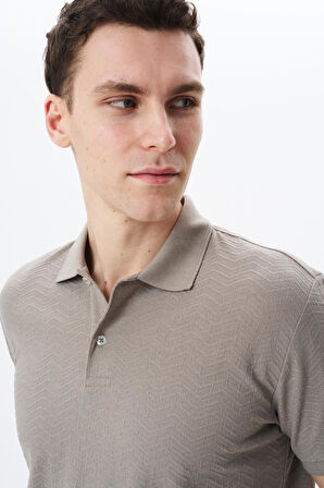 Arma Erkek Basic Regular Fit Jakarlı Süprem Polo Yaka Tişört Y29374356402 