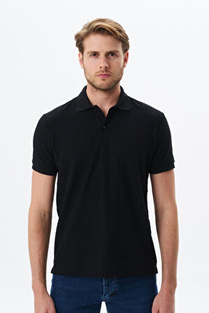Arma Erkek Basic Regular Fit Jakarlı Süprem Polo Yaka Tişört Y29374356302 