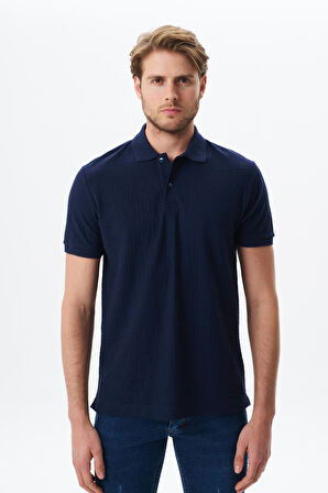 Arma Erkek Basic Regular Fit Jakarlı Süprem Polo Yaka Tişört Y29374356302 