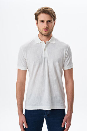 Arma Erkek Basic Regular Fit Jakarlı Süprem Polo Yaka Tişört Y29374356302 