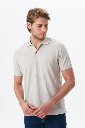 Arma Erkek Basic Regular Fit Jakarlı Süprem Polo Yaka Tişört Y29374356302 