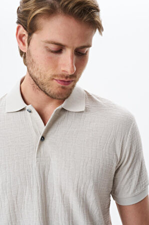 Arma Erkek Basic Regular Fit Jakarlı Süprem Polo Yaka Tişört Y29374356302 