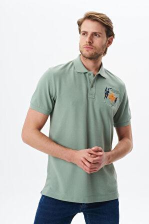Arma Erkek Regular Fit Baskılı % 100 Pamuk Pike Polo Yaka Tişört Y29374356202 