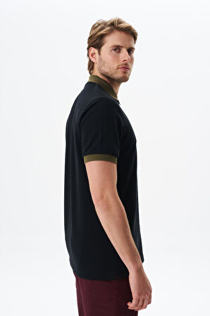 Arma Erkek Regular Fit Basic % 100 Pamuk Pike Fermuarlı Polo Yaka Tişört Y29374354302 