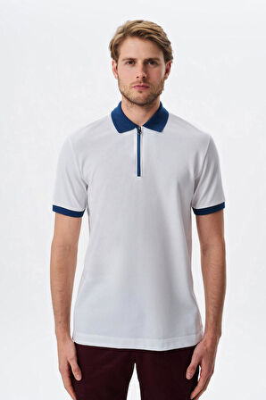 Arma Erkek Regular Fit Basic % 100 Pamuk Pike Fermuarlı Polo Yaka Tişört Y29374354302 