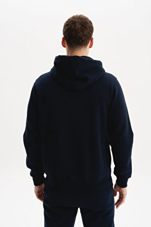 Arma Erkek Regular Fit 3 İplik Kapüşonlu Sweatshirt – Fermuarlı, Fleto Cepli, Kalın Kumaş K30324650502 