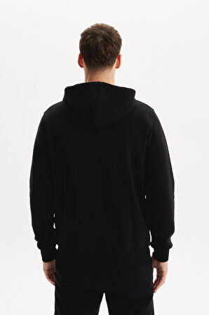 Arma Erkek Sweatshirt Büyük Beden 3 İplik Kalın Kumaş Kapüşonlu Fermuarlı Cepli %70 Pamuk %30 Polyester K30324801502 