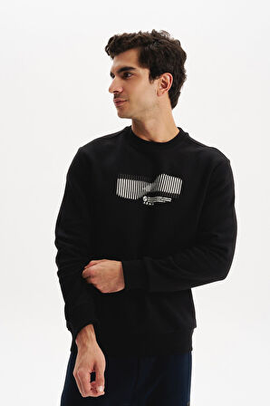 Arma Erkek Regular Fit 3 İplik Kalın Kumaş Baskılı Bisiklet Yaka Sweatshirt K30124603002 