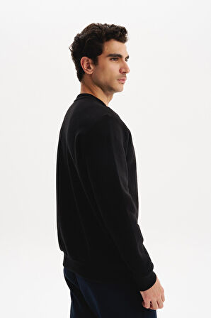 Arma Erkek Regular Fit 3 İplik Kalın Kumaş Baskılı Bisiklet Yaka Sweatshirt K30124603002 