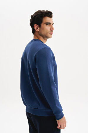 Arma Erkek Regular Fit 3 İplik Kalın Kumaş Baskılı Bisiklet Yaka Sweatshirt K30124603002 