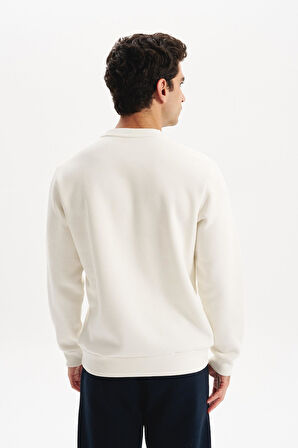 Arma Erkek Regular Fit 3 İplik Kalın Kumaş Baskılı Bisiklet Yaka Sweatshirt K30124603002 