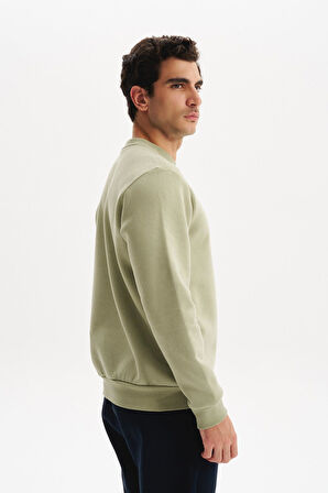 Arma Erkek Regular Fit 3 İplik Kalın Kumaş Baskılı Bisiklet Yaka Sweatshirt K30124603002 